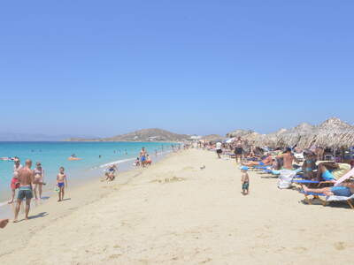 Řecko, Naxos, Pláž Agios Prokopios