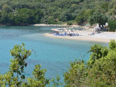 Řecko, Sivota, Pláž Agia Paraskevi