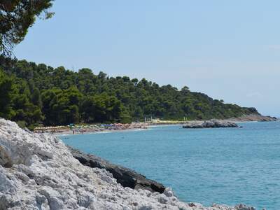 Řecko, Skopelos, Pláž Milia