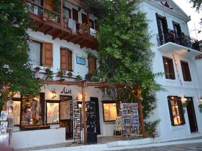 Řecko, Skopelos, Město