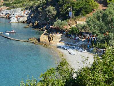 Řecko, Alonissos, Pláž Megalos Mourtias