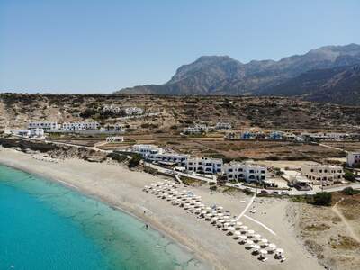 Pláž Lefkos dlouhá