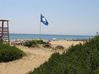 Řecko, Kefalonie, Pláže v letovisku Skala, V centru