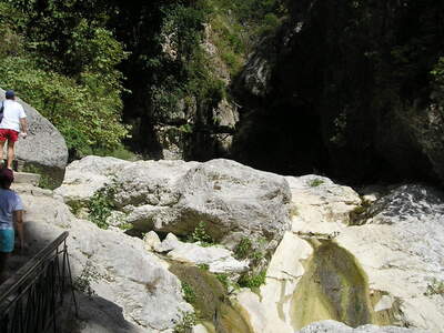 Řecko, Lefkada, Vodopády