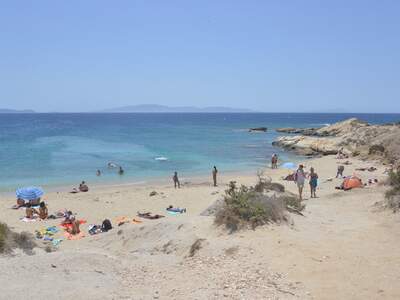 Řecko, Naxos, Pláž Aliko 