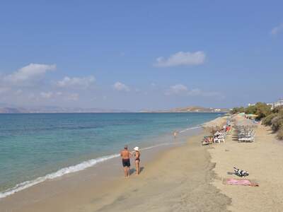 Řecko, Naxos, Pláž Agia Anna