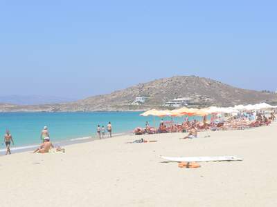 Řecko, Naxos, Pláž Agios Prokopios