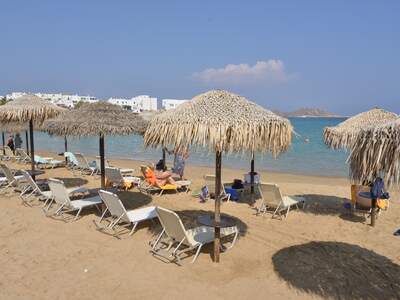 Řecko, Paros, Pláž Agia Anargiri