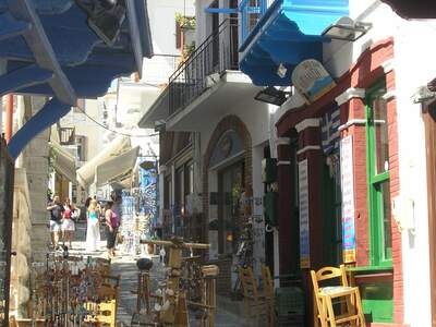 Řecko, Skopelos, Město