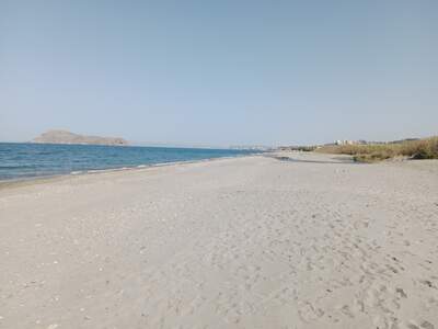 pláž Platanias u penzionu Chrisselen 