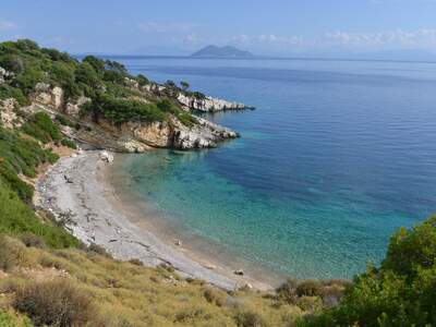 Řecko, Ithaka, Pláž Steno Gidaki