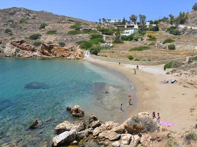 Řecko, Ios, Pláž Tzamaria