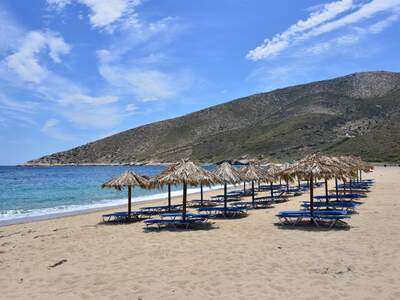 Řecko, Ios, Pláž Agia Theodoti