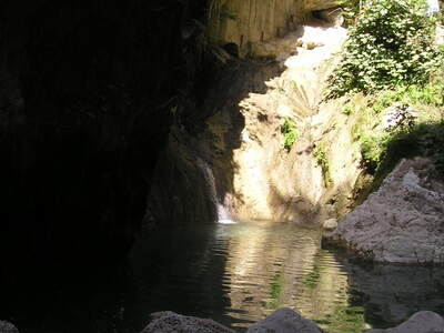 Řecko, Lefkada, Vodopády