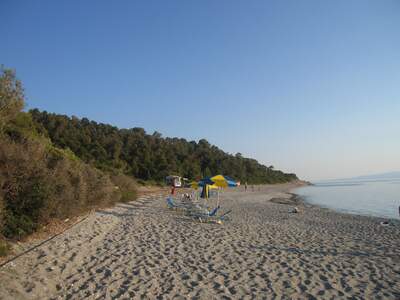 Řecko, Skopelos, Pláž Milia