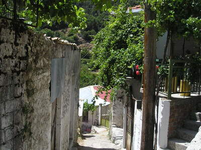 Řecko, Lefkada, Vesničky