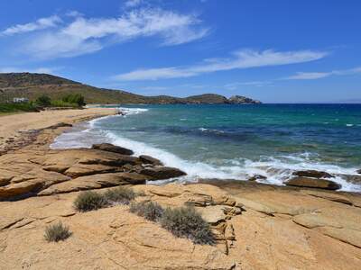 Řecko, Ios, Pláž Psathi