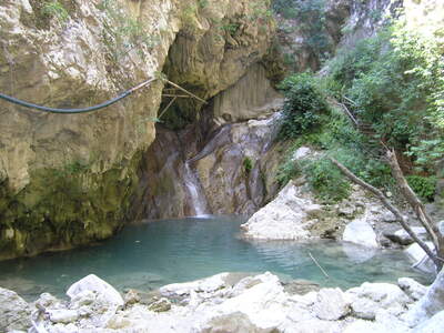 Řecko, Lefkada, Vodopády