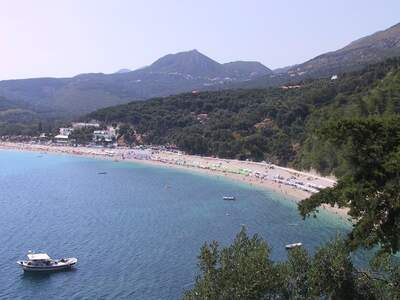 Řecko, Parga, Pláž Valtos