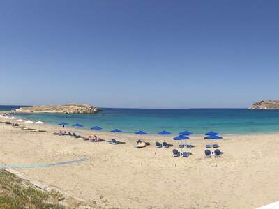 Řecko, Karpathos, Dlouhá pláž v letovisku Lefkos