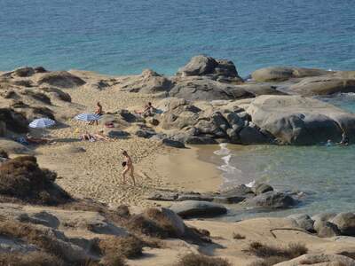 Řecko, Naxos, Pláž Agia Anna