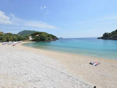 Řecko, Sivota, Pláž Agia Paraskevi