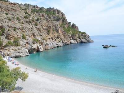 Řecko, Karpathos, Pláž Achata