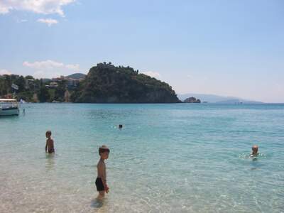 Řecko, Parga, Pláž Valtos