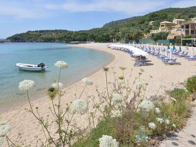 Řecko, Sivota, Pláž Agia Paraskevi