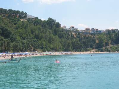 Řecko, Parga, Pláž Valtos