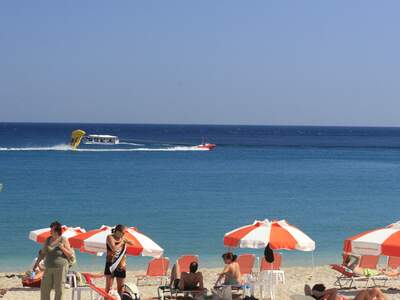 Řecko, Parga, Pláž Valtos