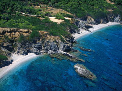 Řecko, Skopelos, pláž Perivolju