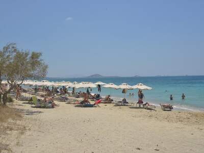 Řecko, Naxos, Pláž Plaka Markas