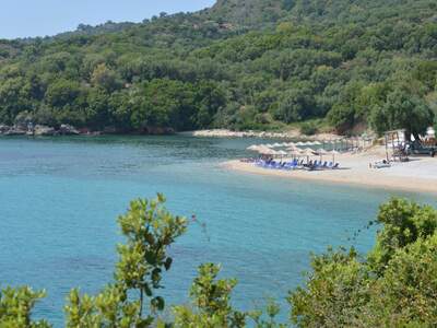 Řecko, Sivota, Pláž Agia Paraskevi