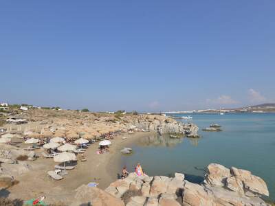 Řecko, Paros, Pláž Kolimbithrees