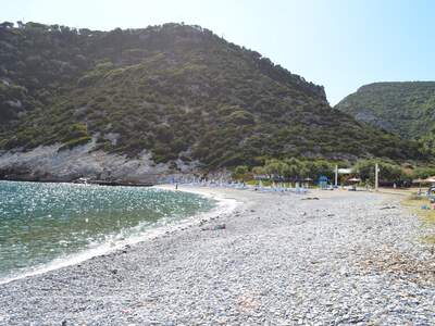 Řecko, Skopelos, Pláž Glisteri
