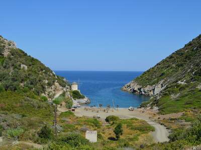 Řecko, Alonissos, Pláž Ghialia