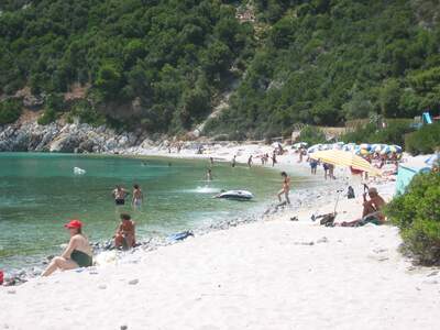 Řecko, Skopelos, Pláž Limnonaria