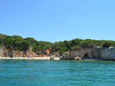 Řecko, Sivota, Pláž Mikro Veiseli 