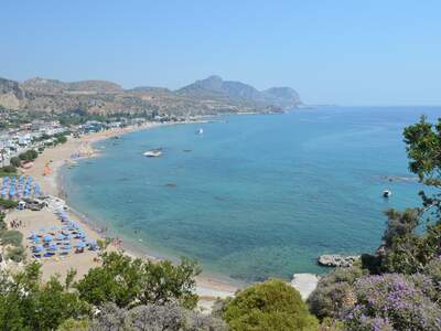 Řecko, Rhodos, Letovisko Stegna