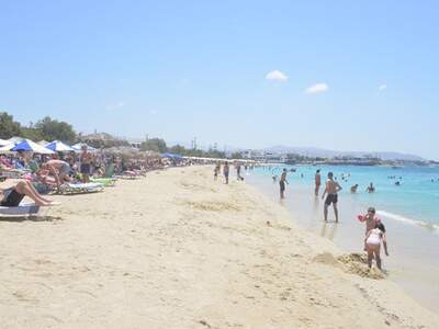 Řecko, Naxos, Pláž Agios Prokopios