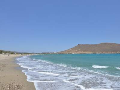 Řecko, Paros, Pláž Molos