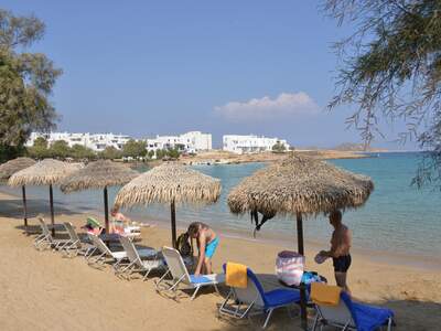 Řecko, Paros, Pláž Agia Anargiri