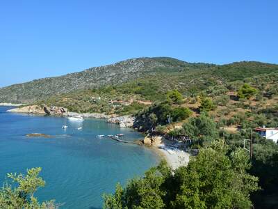 Řecko, Alonissos, Pláž Megalos Mourtias