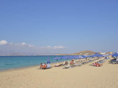 Řecko, Naxos, Pláž Agios Prokopios