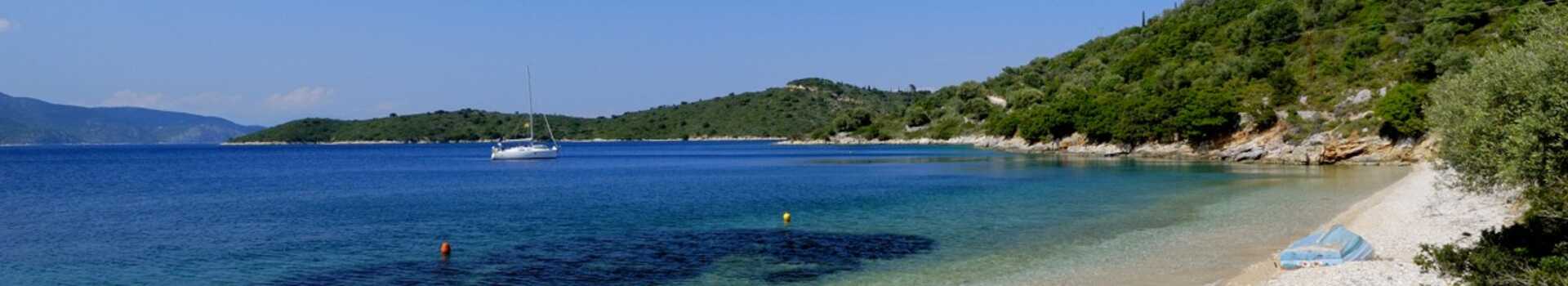 Řecko, Ithaka, Pláž Mynimata Beach