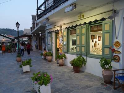 Řecko, Skopelos, Město