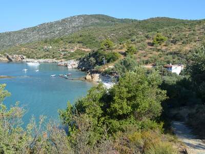 Řecko, Alonissos, Pláž Megalos Mourtias