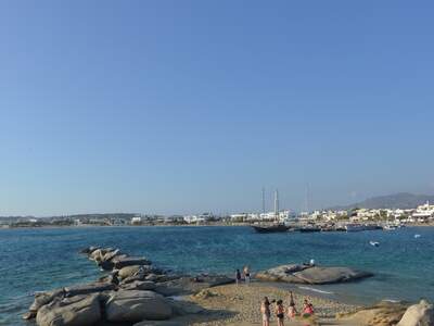 Řecko, Naxos, Pláž Agia Anna