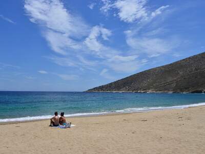 Řecko, Ios, Pláž Agia Theodoti